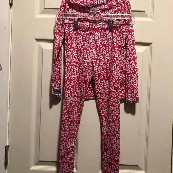 Cuddl Duds Hearts Comftech Poly 2-piece set, Small - Picture 5 of 7